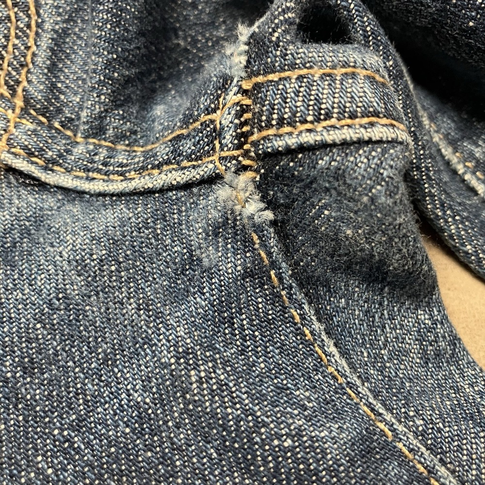 Citizens of humanity jeans Womens Size 27 Blue Stretch Low Waist Flair Leg Y2K - Picture 4 of 16